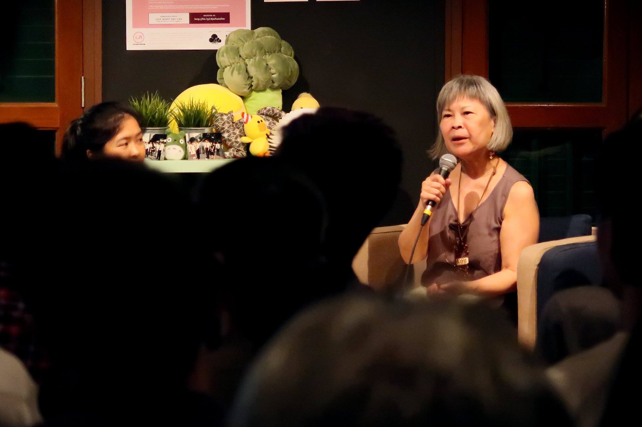 Photograph of "In the Living Room with Juliana Lim"